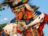 Ein Powwow-Tänzer beim Red Earth Festival in Oklahoma City. <br>© Kansas and Oklahoma Travel and Tourism